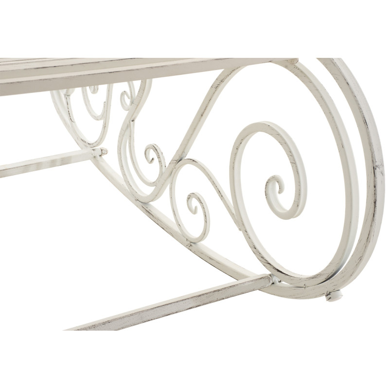 Sillón mecedora Smilla blanco antiguo